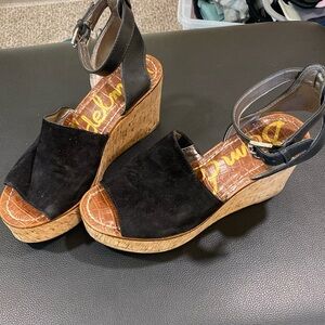 Sam Edelman black wedge